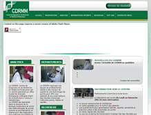 Tablet Screenshot of cdrmm.com